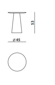 ATOLLO边几尺寸图3