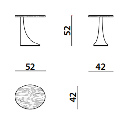 FLAT边几尺寸图1