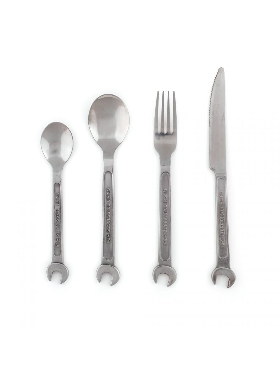 Machine Collection Cutlery Set of 4 pieces餐具细节图2